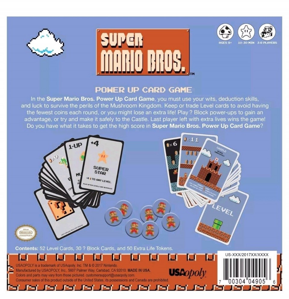 Super Mario 3 N Card Game - Reshazo