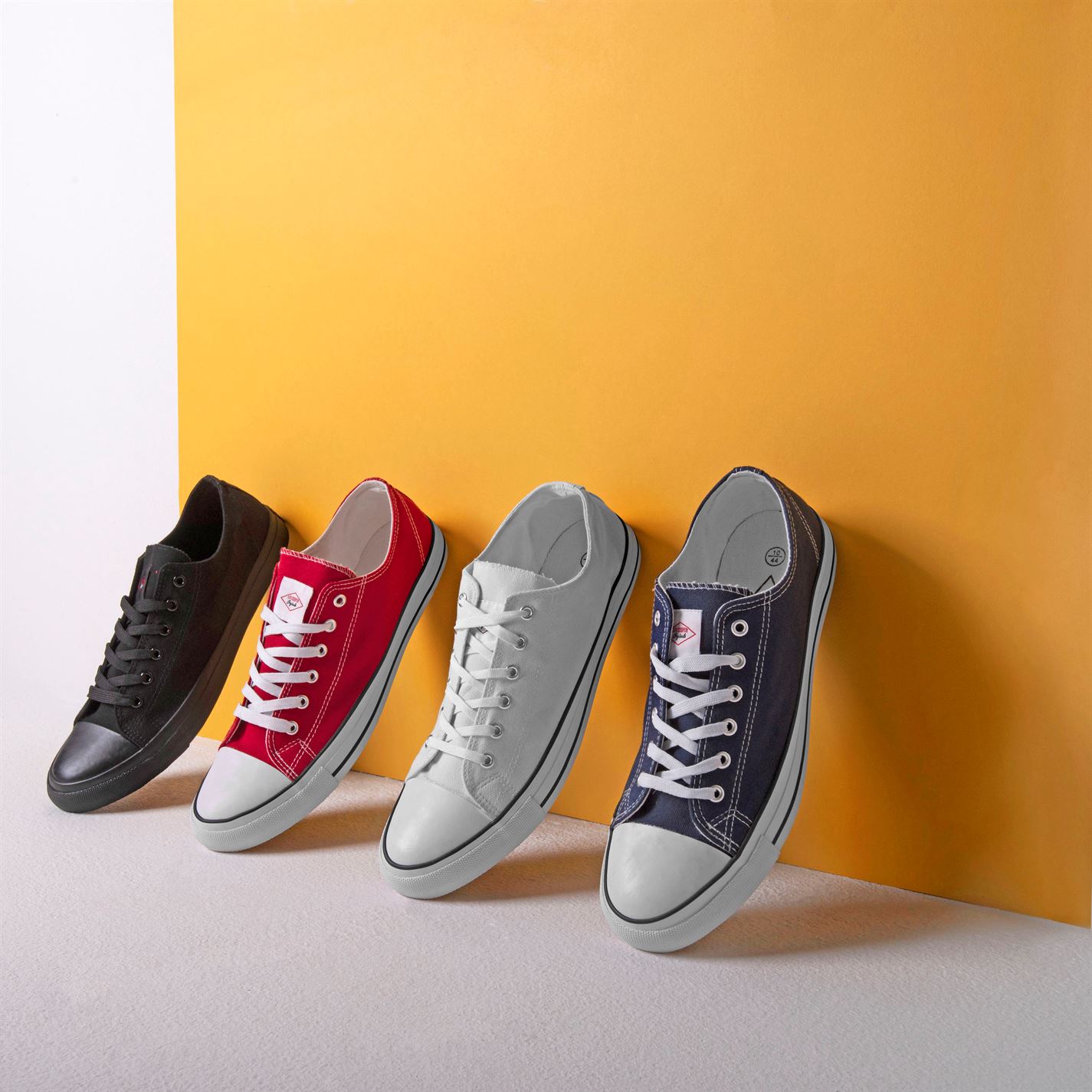 lee cooper canvas lo shoes mens