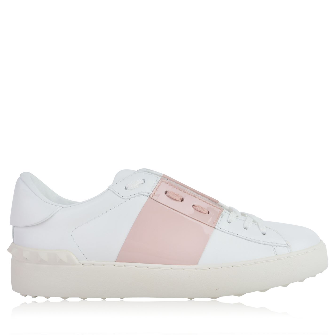 valentino trainers white and pink