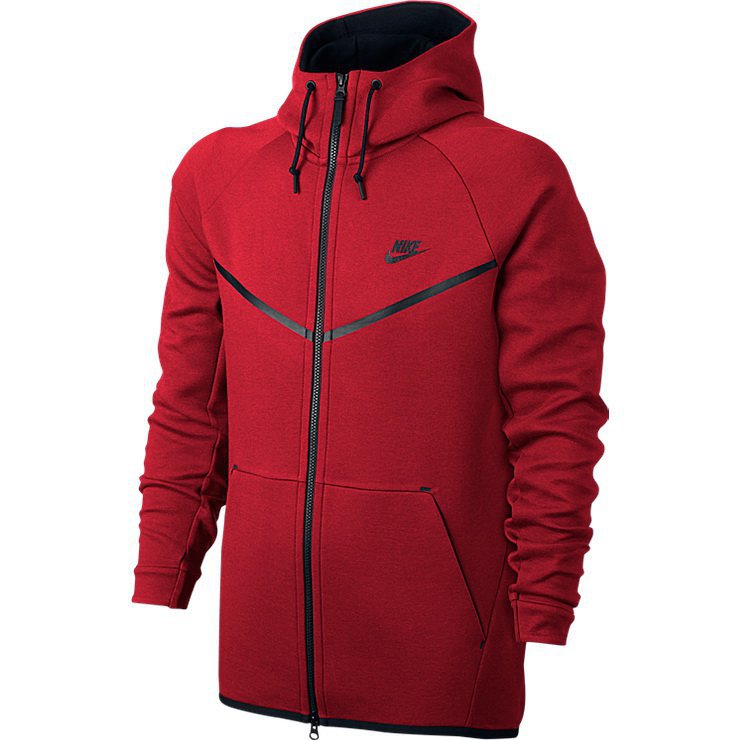 nike nsw tch flc hoodie fz