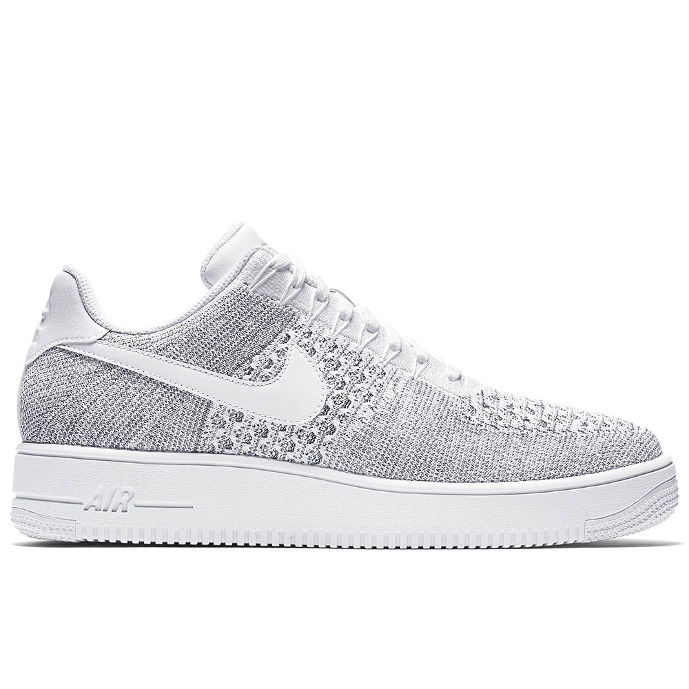 nike air force 1 flyknit cool grey