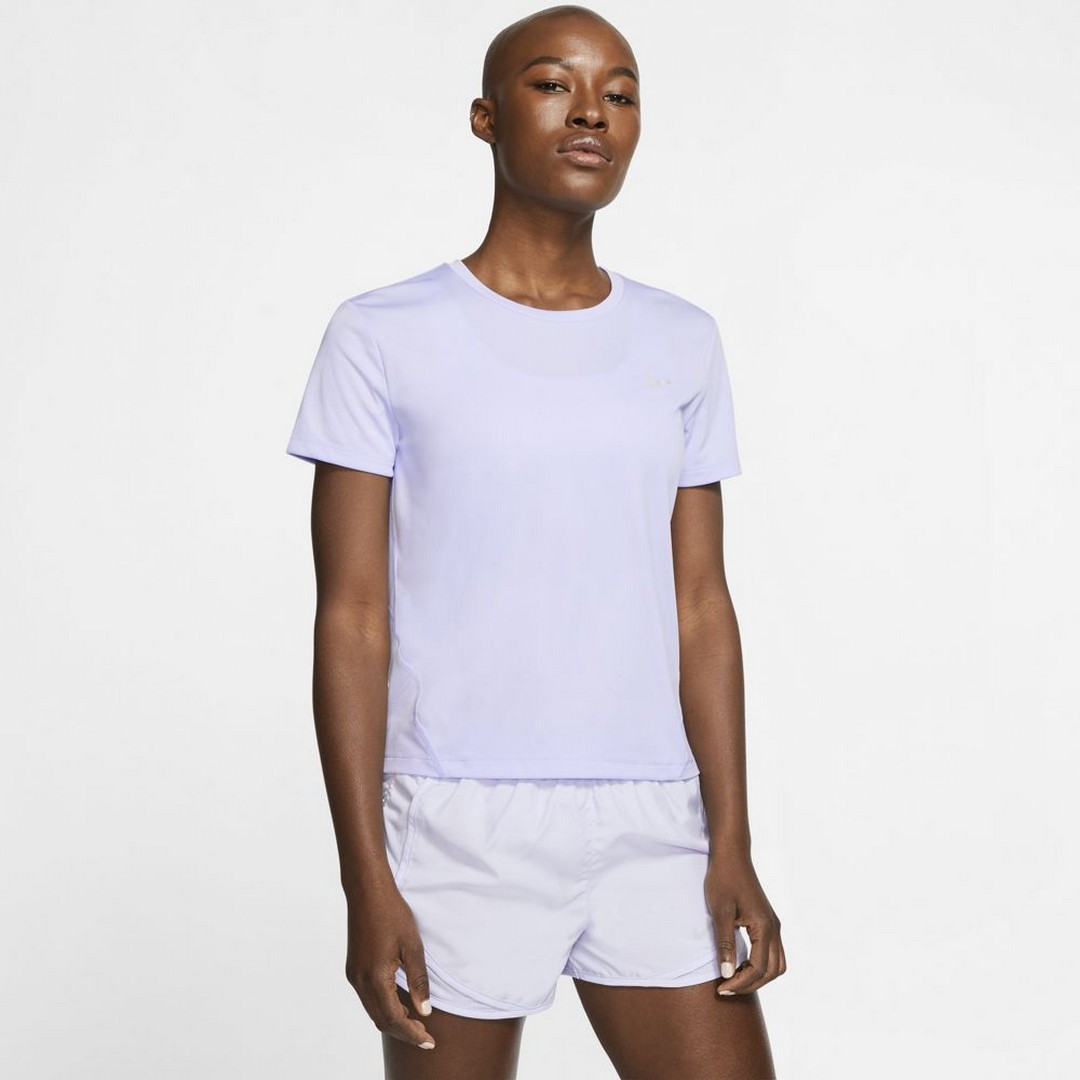 nike w nk miler top ss