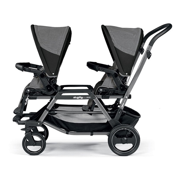 PEG PEREGO ram za kolica DUETTE JET PIROET SILVER/BLACK