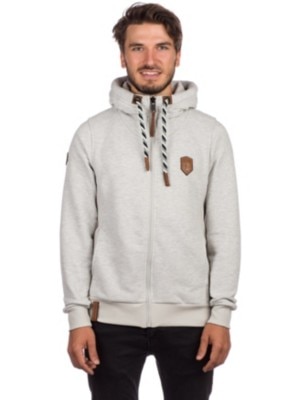 Naketano Birol Jeck Moska Jopica S Kapuco Stone Grey Melange Gr M Ceneje Si