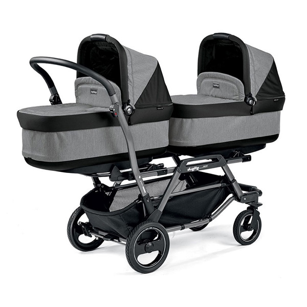 PEG PEREGO ram za kolica DUETTE JET PIROET SILVER/BLACK