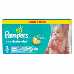 pampers active baby 3 104