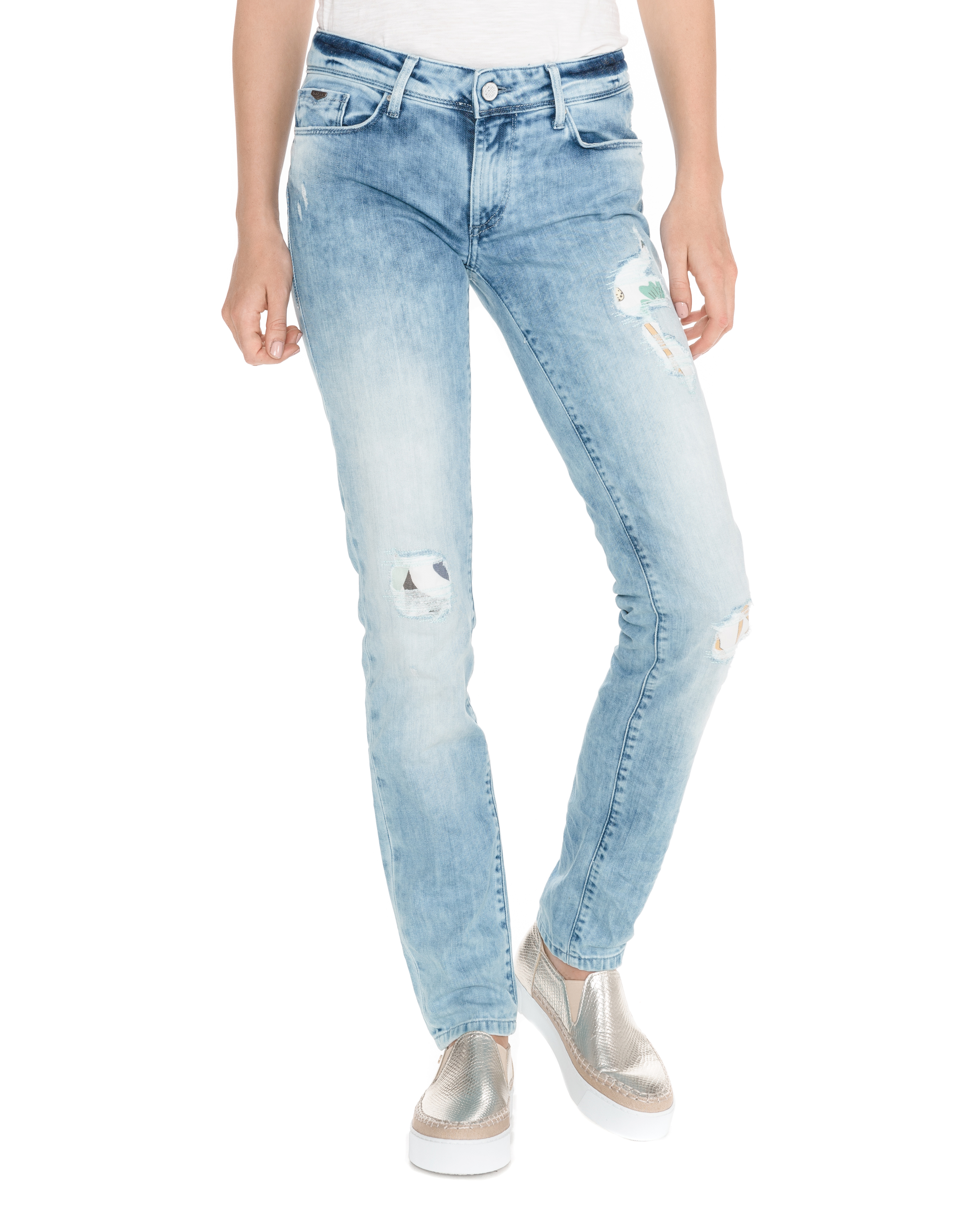 Salsa Jeans Kavbojke 119129 Modra Ceneje.si