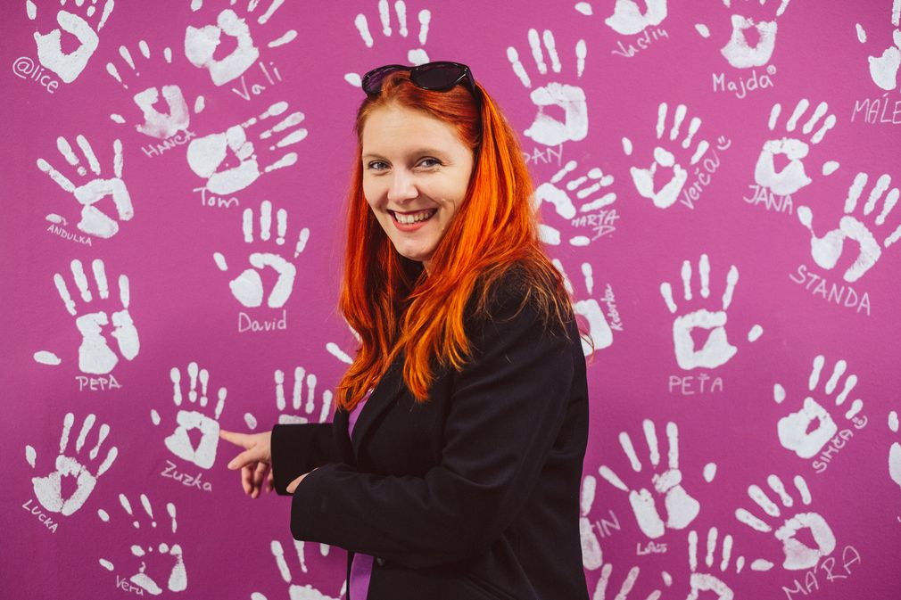 People wall - každý u nás zanechá svůj otisk