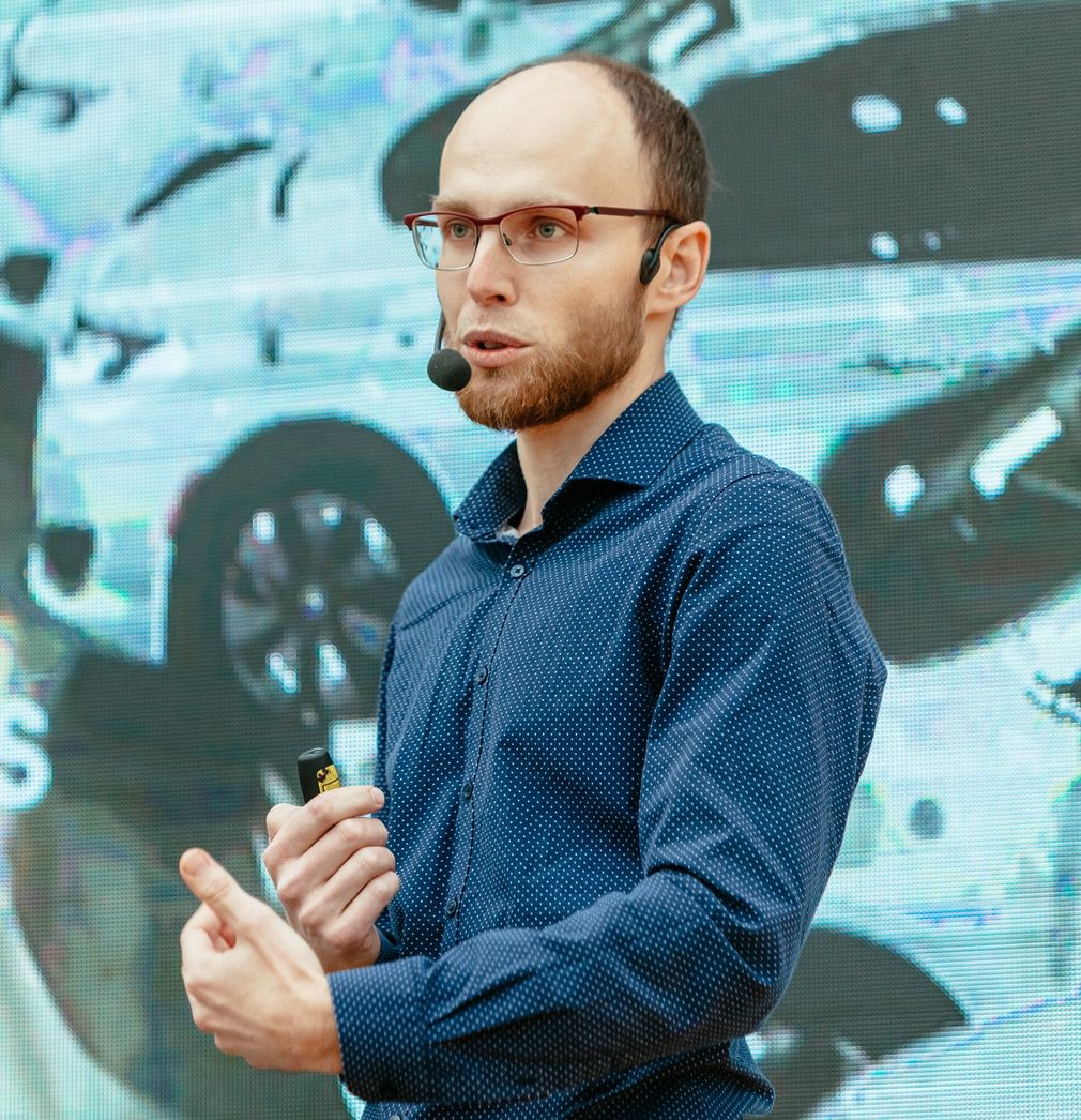 Martin Schaefer na Studenta Automotive konferenci (Foto: Radek Vebr)