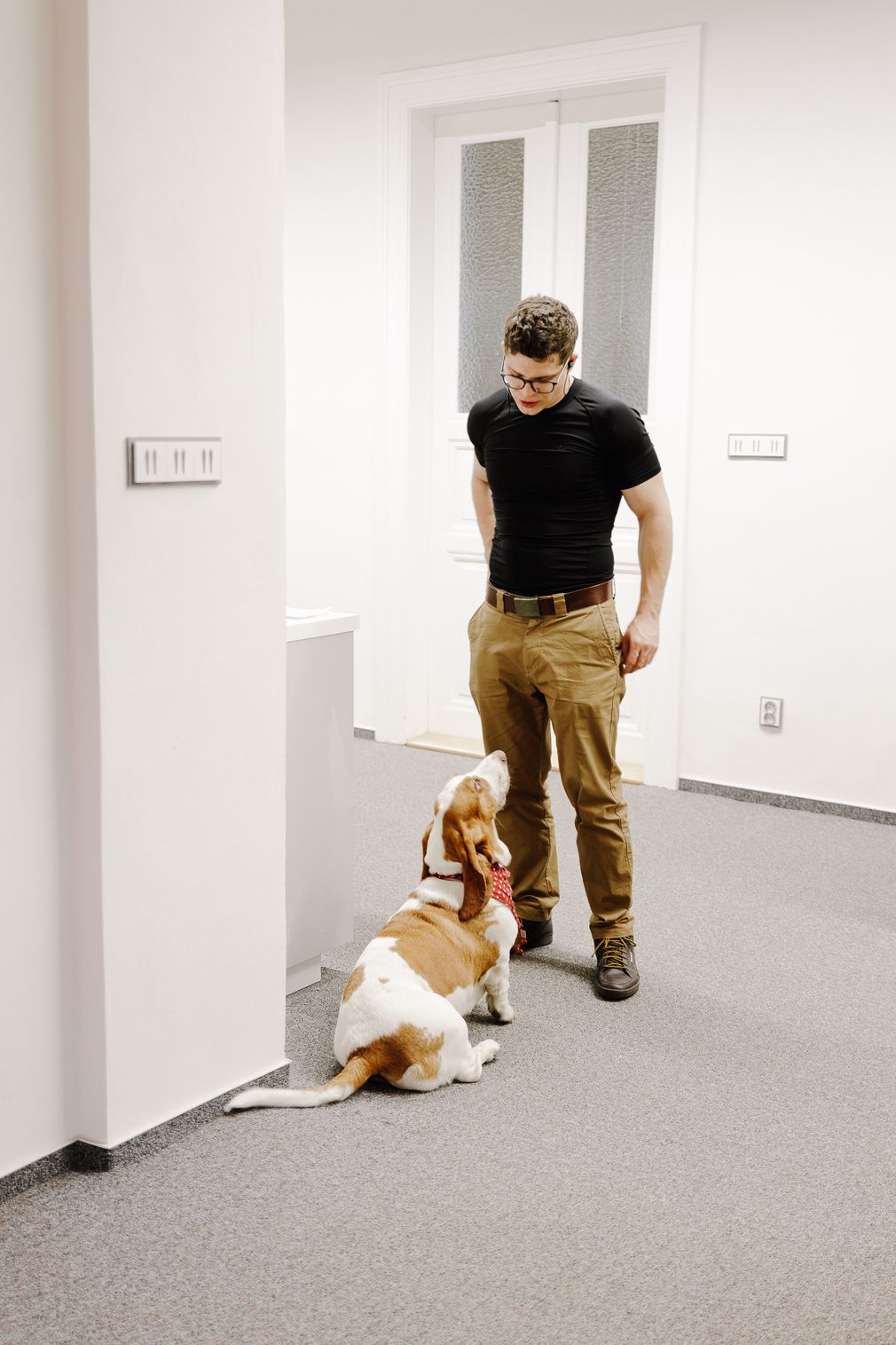 We are a dog-friendly office (until our pack grows too much).