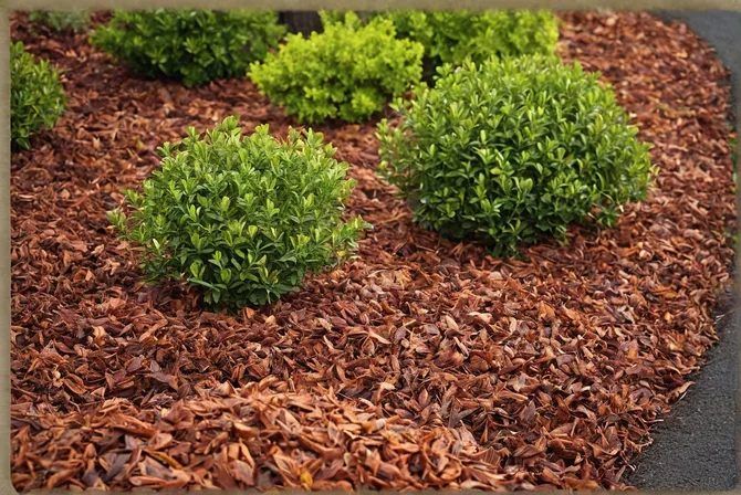 Ihličnatý mulč z borovicového ihličia: prírodná ochrana pre vašu záhradu