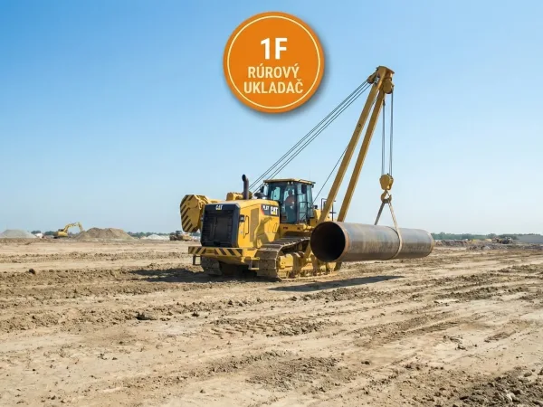 Базове навчання - будівельні машини (1F – pipe layer)