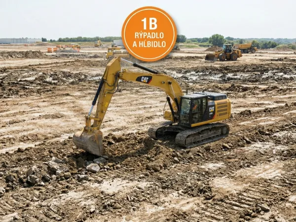 Базове навчання - будівельні машини (1B – excavator and trencher)