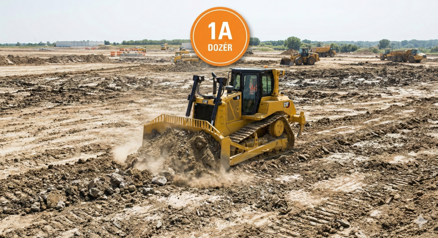 Alapképzés - építőipari gépek (1and – bulldozer)
