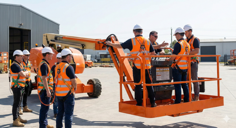 Refresher training - mobile elevating work platforms