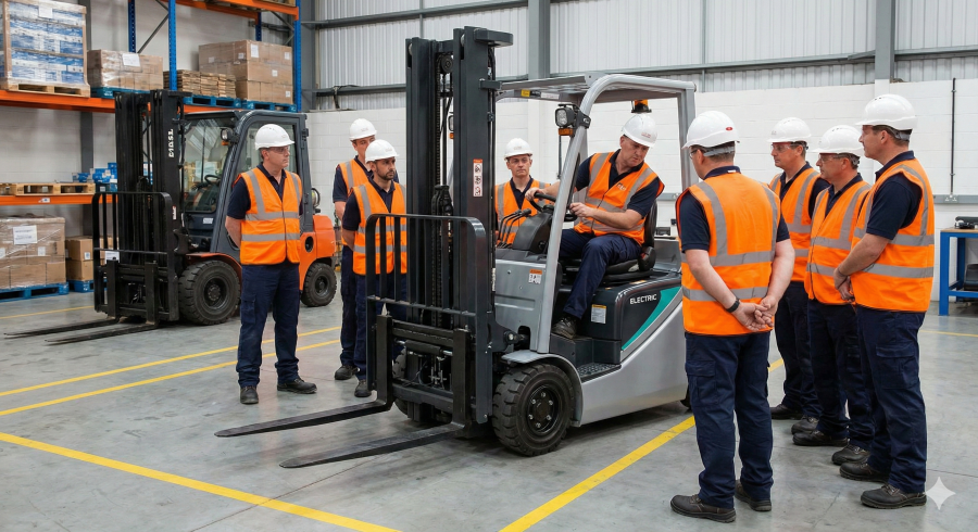 Refresher training - forklift trucks