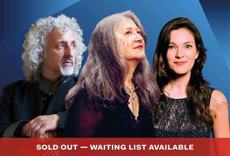 Header image of page : JANINE JANSEN / MISCHA MAISKY /  MARTHA ARGERICH