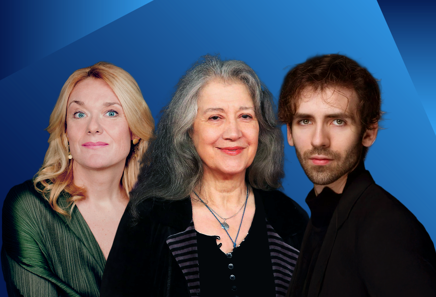 Kopfzeilenbild der Seite: MAGDALENA KOŽENÁ / MARTHA ARGERICH / ALEXANDRE KANTOROW
