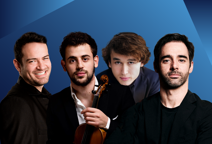 Kopfzeilenbild der Seite: MARC BOUCHKOV / DANIEL LOZAKOVICH / YAMEN SAADI