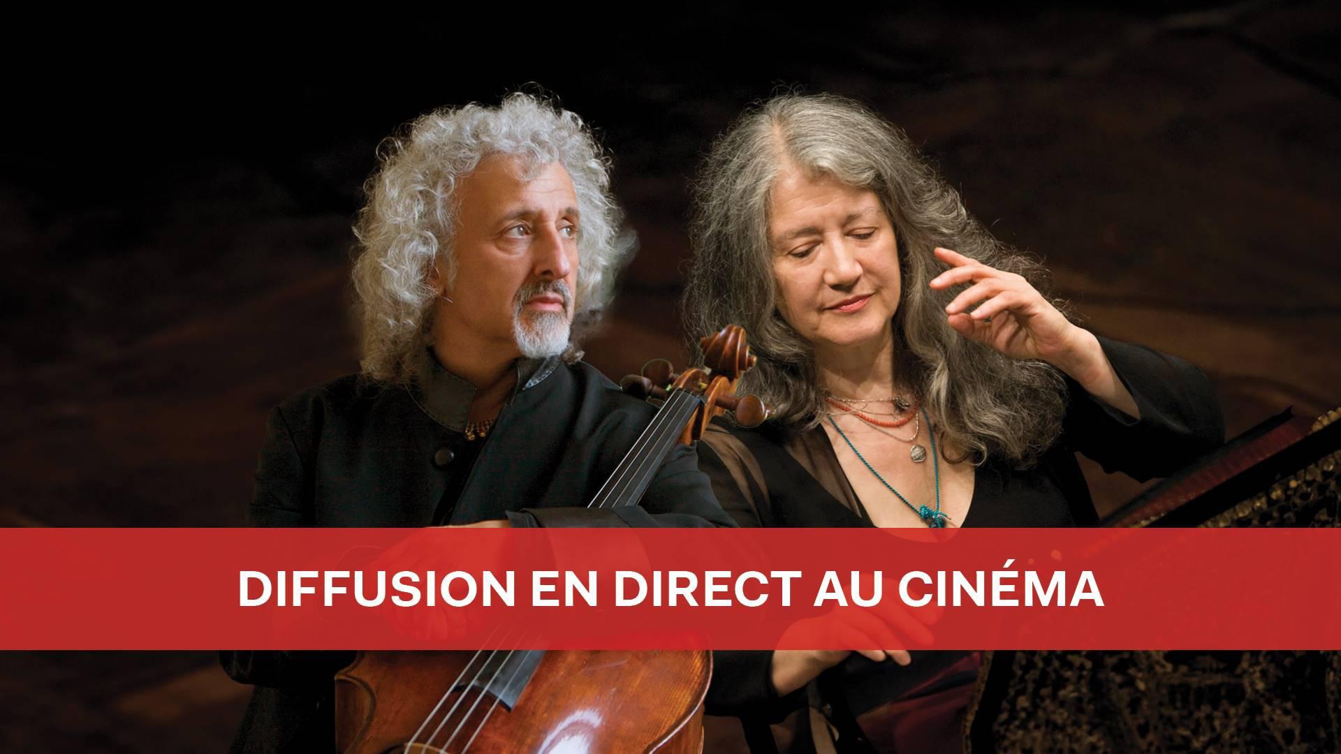 Header image of page : Cinema: MISCHA MAISKY / MARTHA ARGERICH