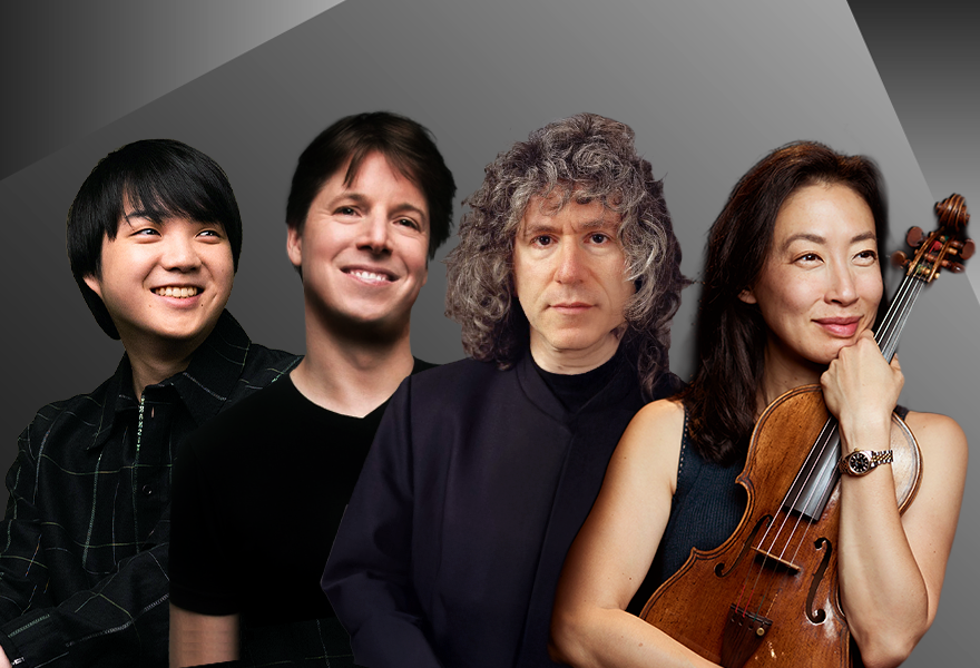 Header image of page : JOSHUA BELL / STEVEN ISSERLIS / MAO FUJITA...