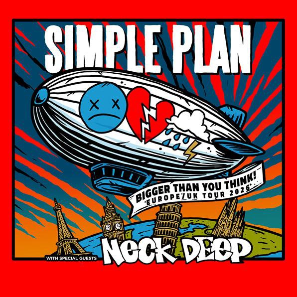Simple Plan Bigger Than You Think! Europe Tour