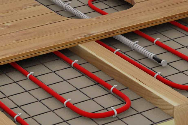 Установка теплого пола