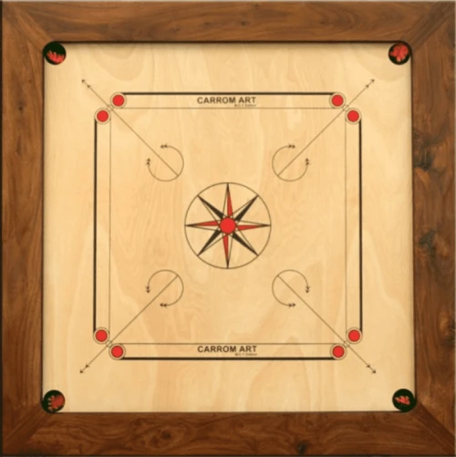 Carrom Box Art