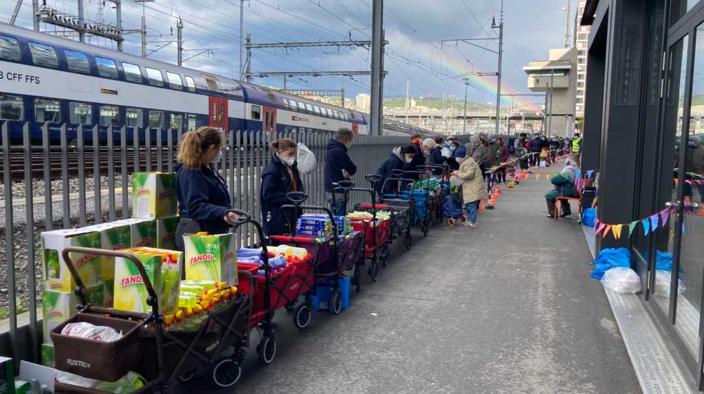 Gasseneinsatz auf Augenhöhe