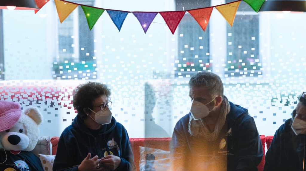 Gasseneinsatz auf Augenhöhe