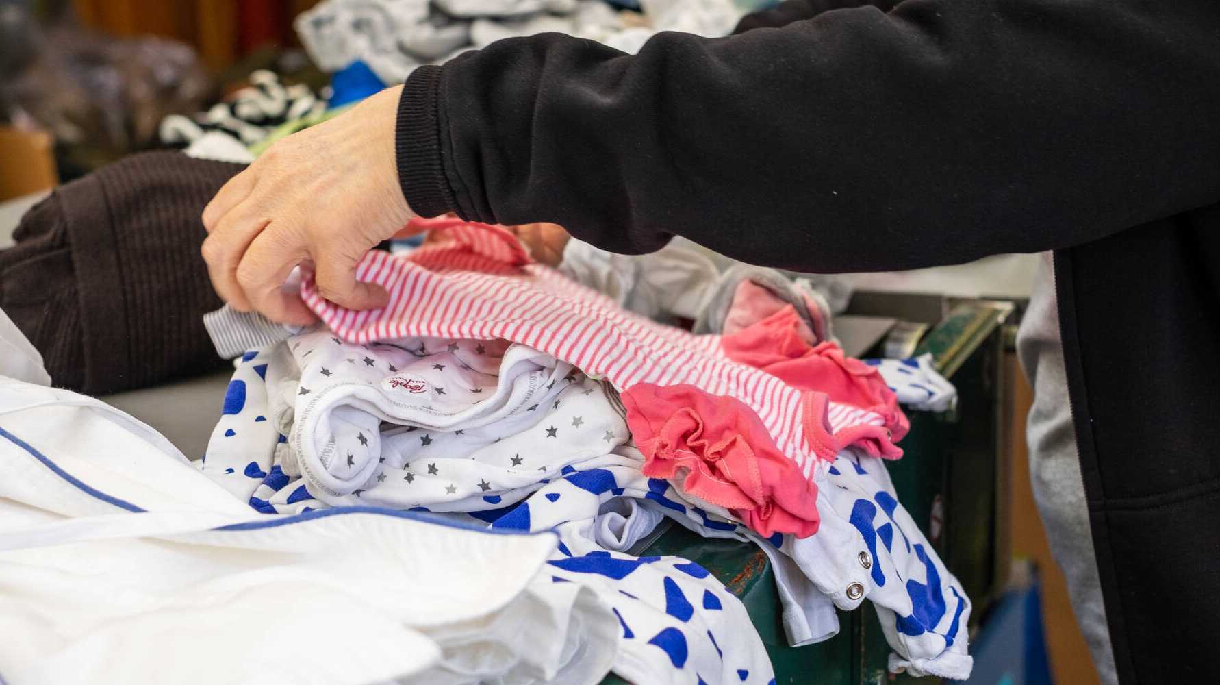 Corporate Volunteering at the Clothing Distribution Center