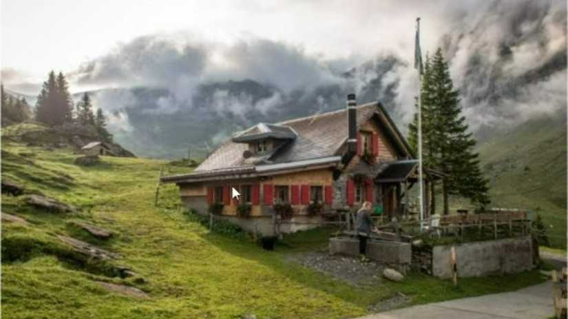 Volunteering at the Hess Family Mountain Farm – Engelberg