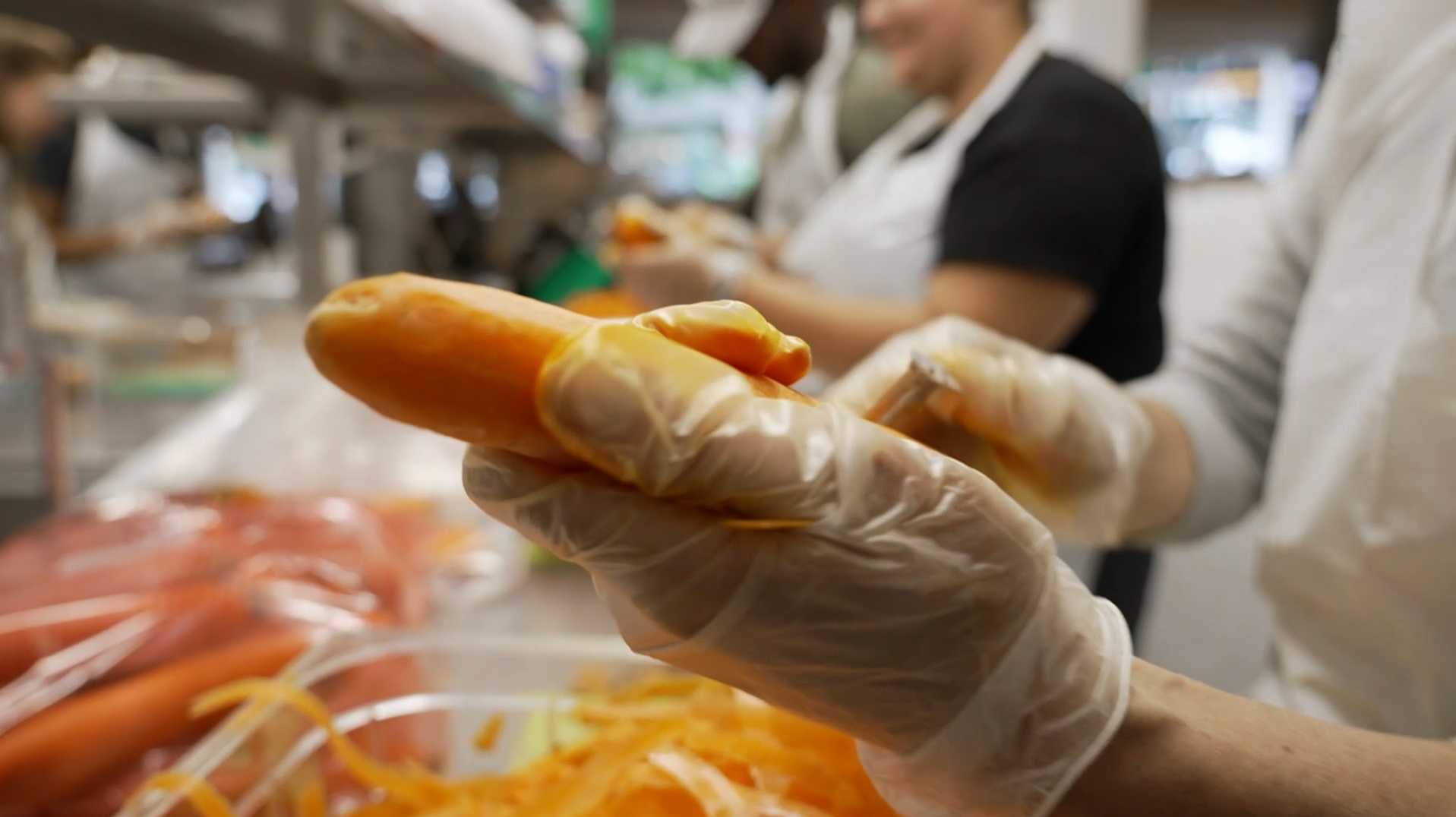 Meal preparation (Soup Kitchen)