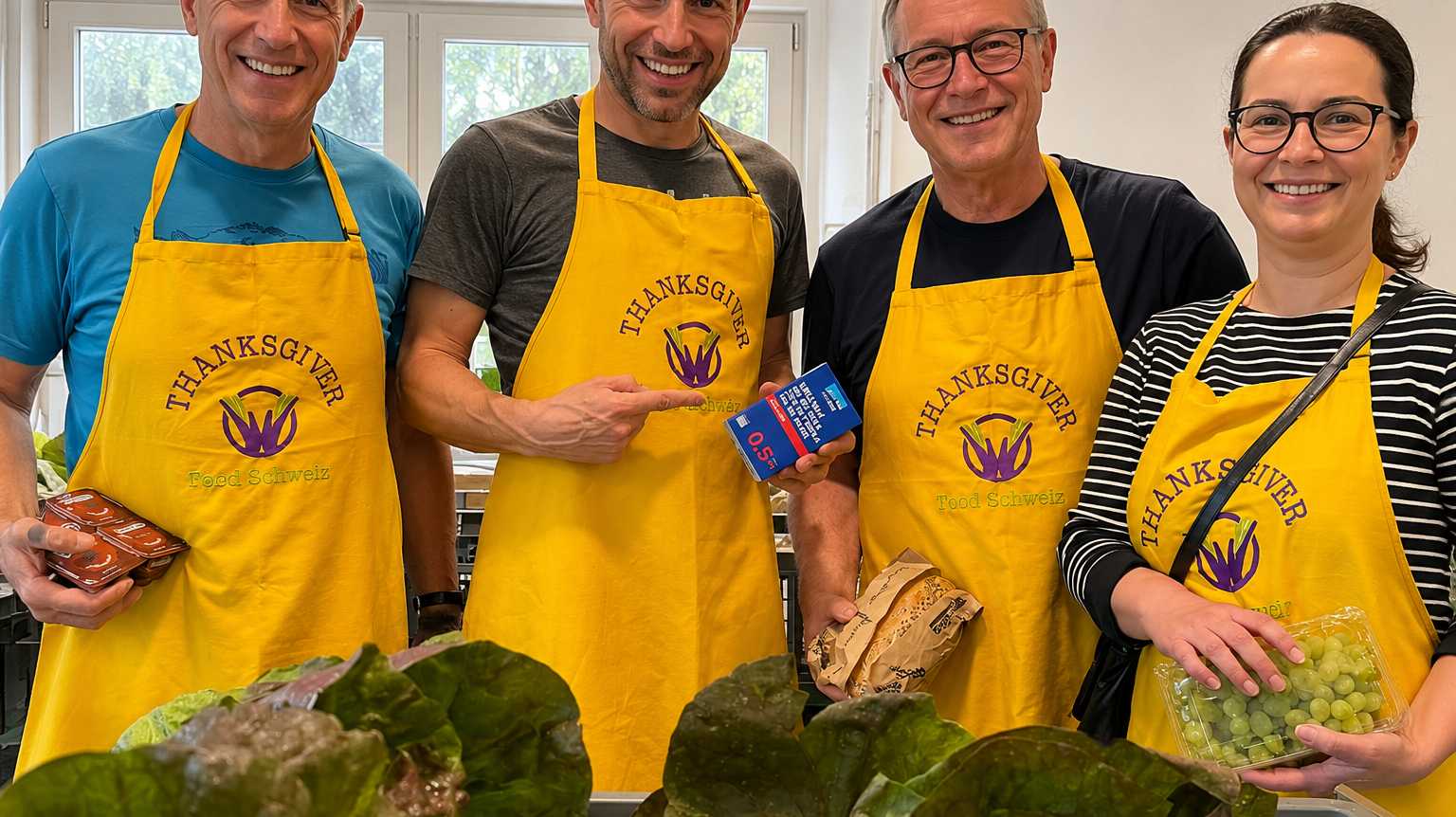 Turning Excess into Access – Zurich Food Bank Volunteer Day