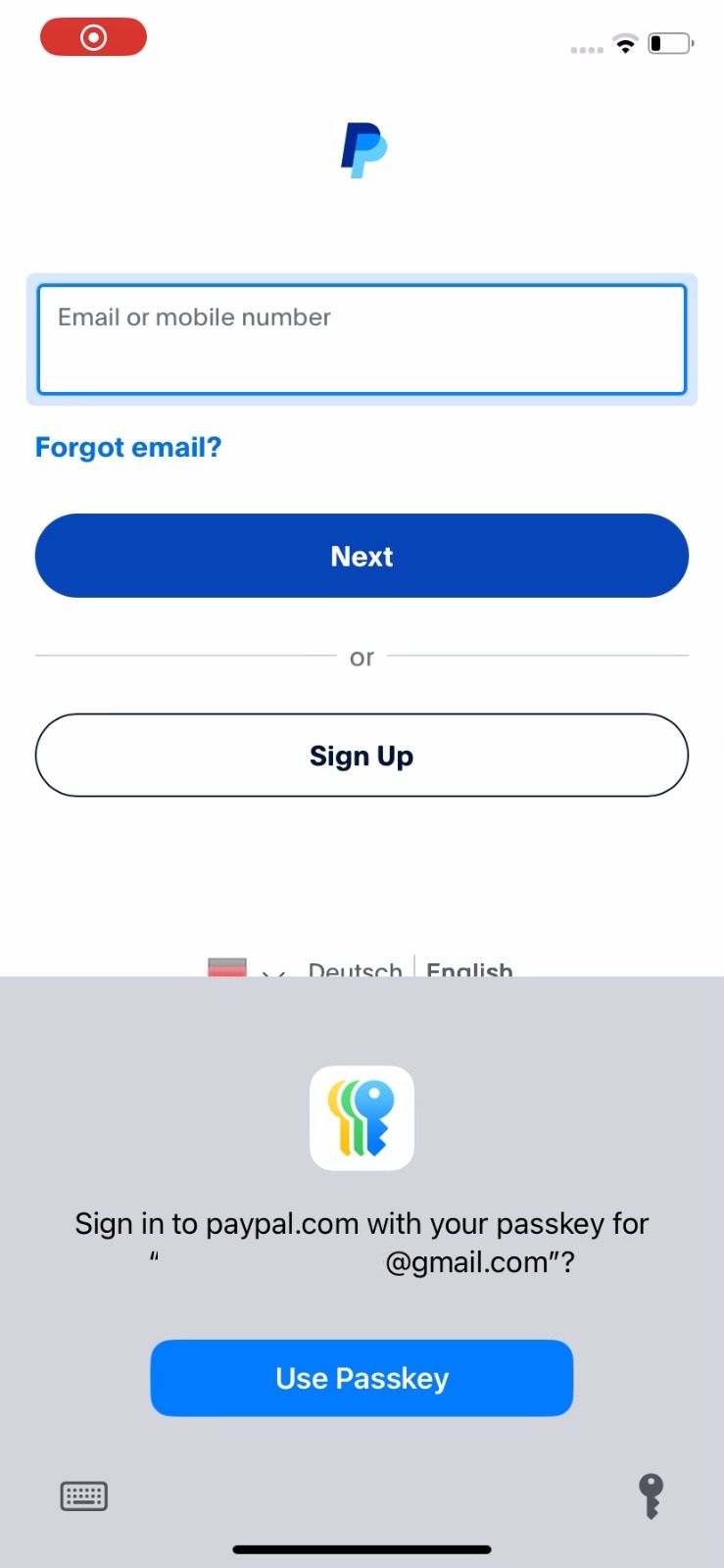 PayPalのパスキー：PayPalに学ぶパスキー実装