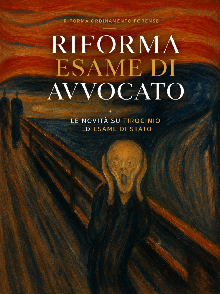 RIFORMA DELL'ESAME DI AVVOCATO: LE NOVITÀ SU TIROCINIO ED ESAME DI STATO