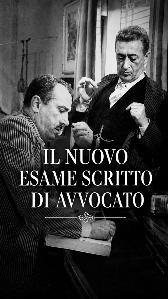 ESAME DI AVVOCATO 2026: LA NUOVA PROVA SCRITTA