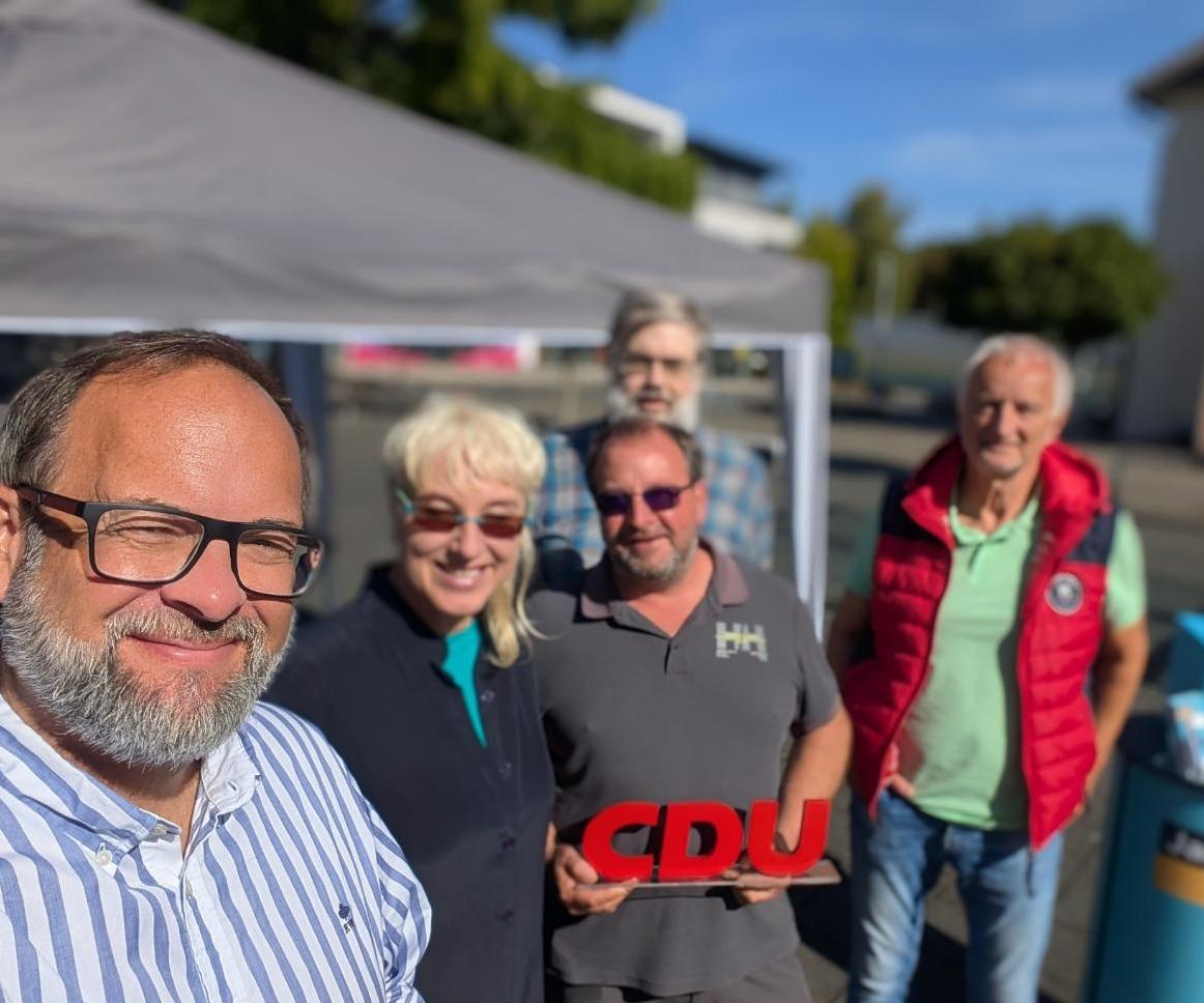 Infostand in Puderbach, 06.09.2025