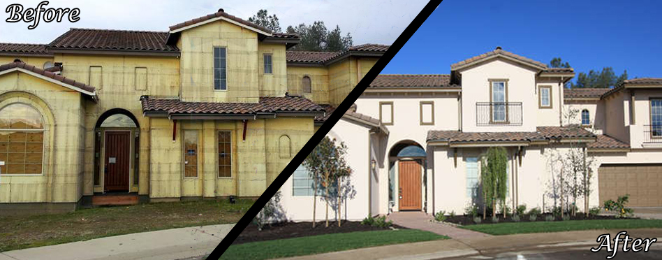 Property before and after flipping Property before and after flipping