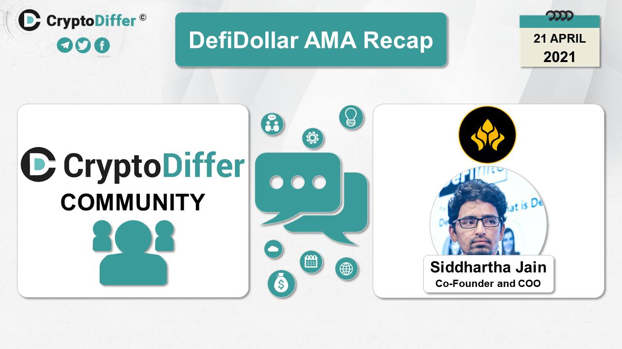 DefiDollar AMA Recap DefiDollar AMA Recap