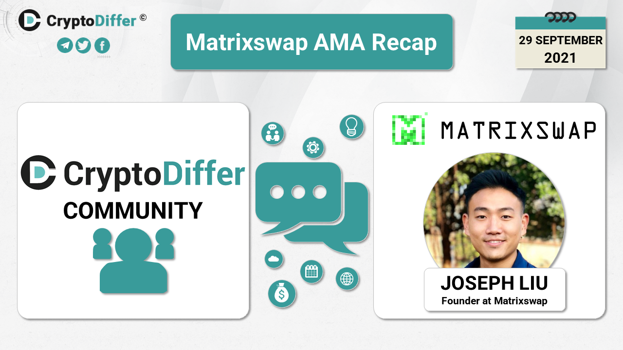 Matrixswap AMA Recap Matrixswap AMA Recap