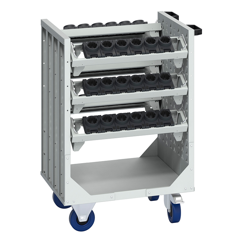 CNC Heavy Duty Adjustable Trolley for 6 x ISO400