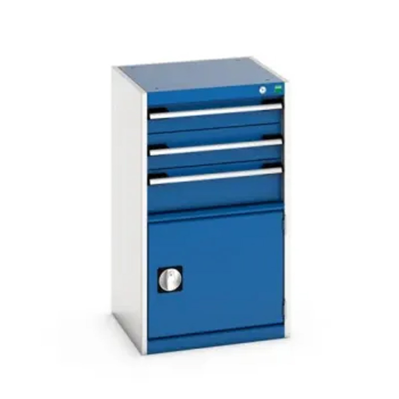 900mm High - 1 Door 3 Drawer Cabinet
