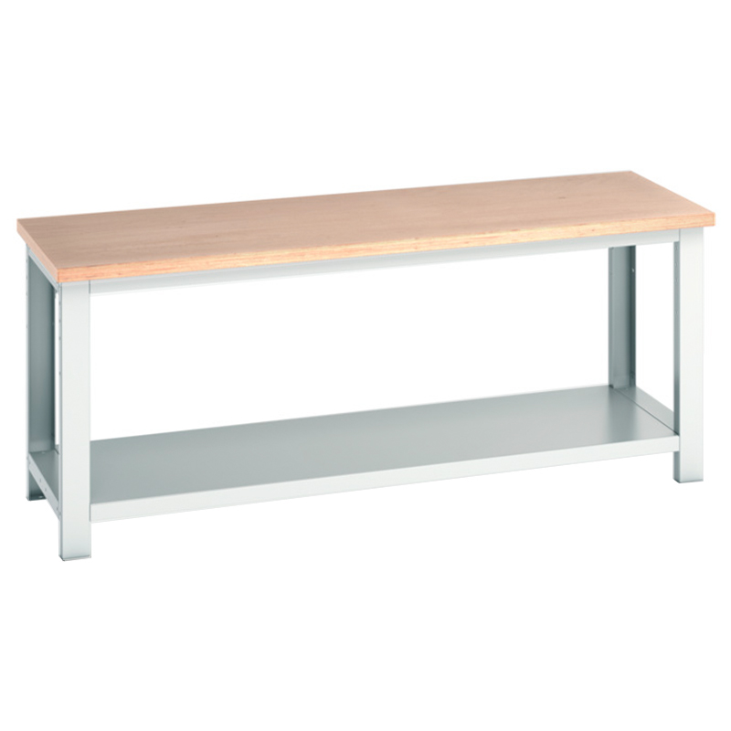 Bench with Full Depth Shelf