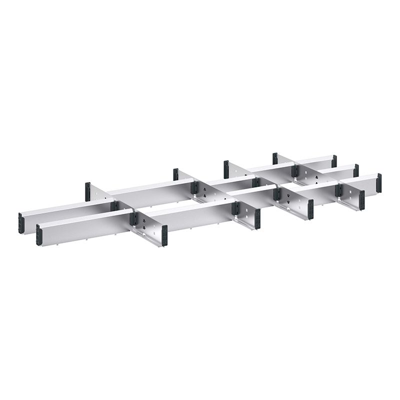 Cubio Divider Kit for 75mm Drawers - 16 Compartments