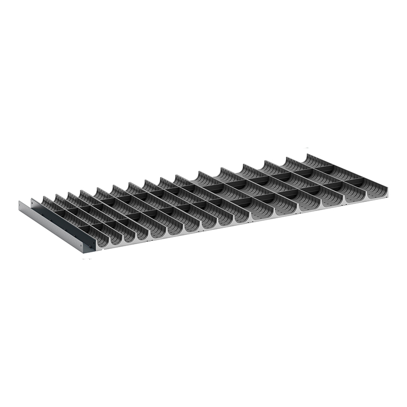 Cubio Plastic Trough Kit for 75mm Drawers - 48 Compartments