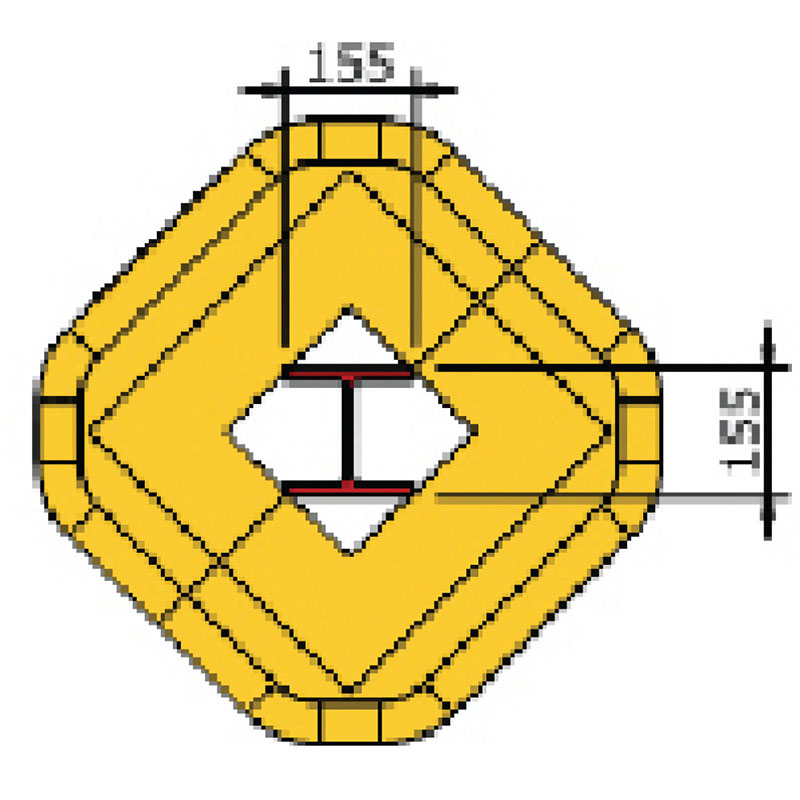 Polywrap Column Protectors