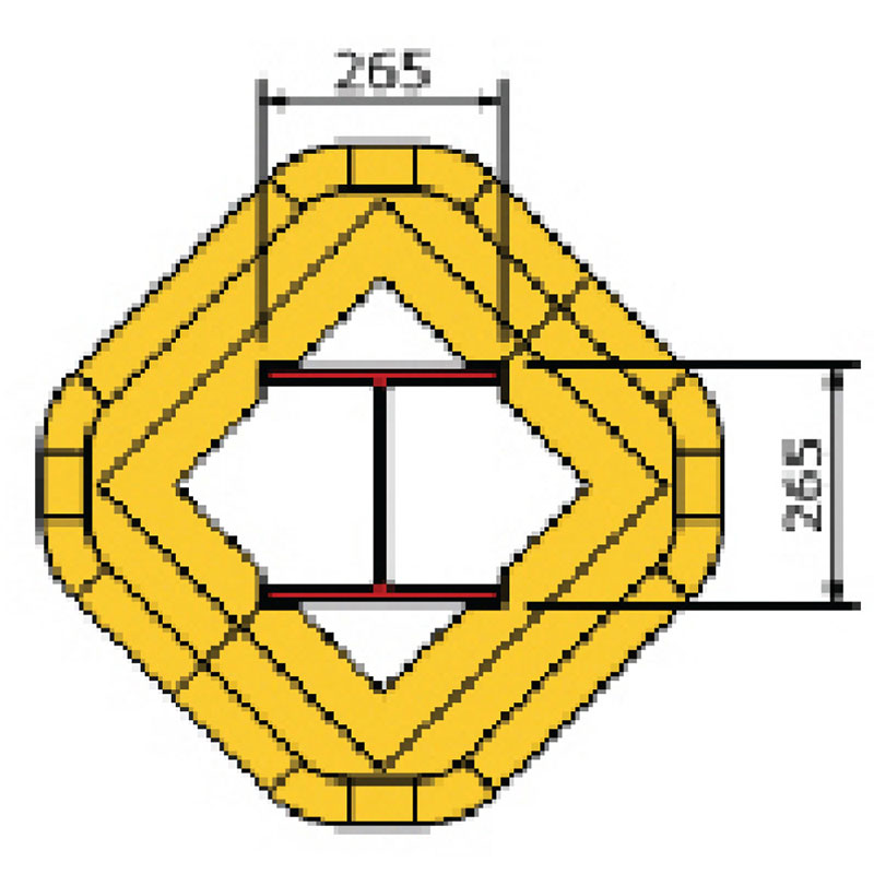 Polywrap Column Protectors