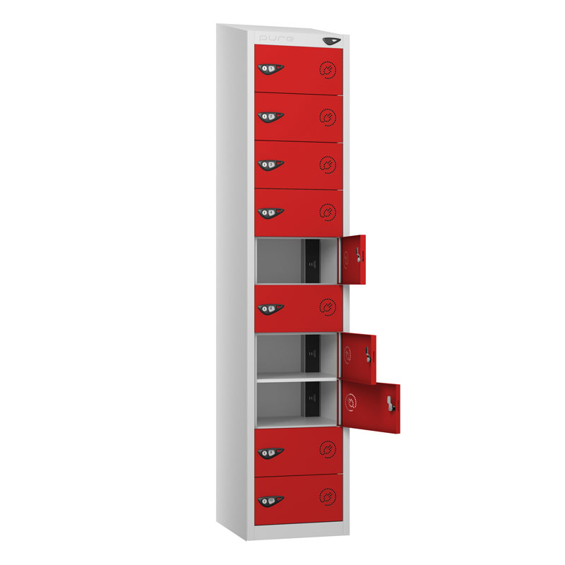 POWER 10 Tier Laptop Charging Lockers