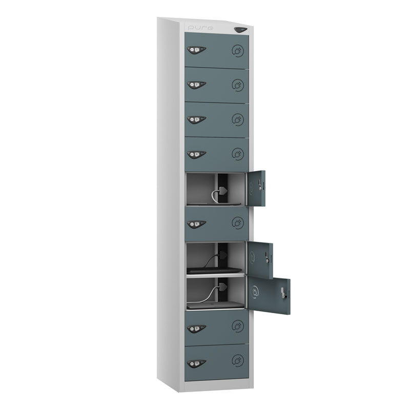POWER 10 Tier Laptop Charging Lockers
